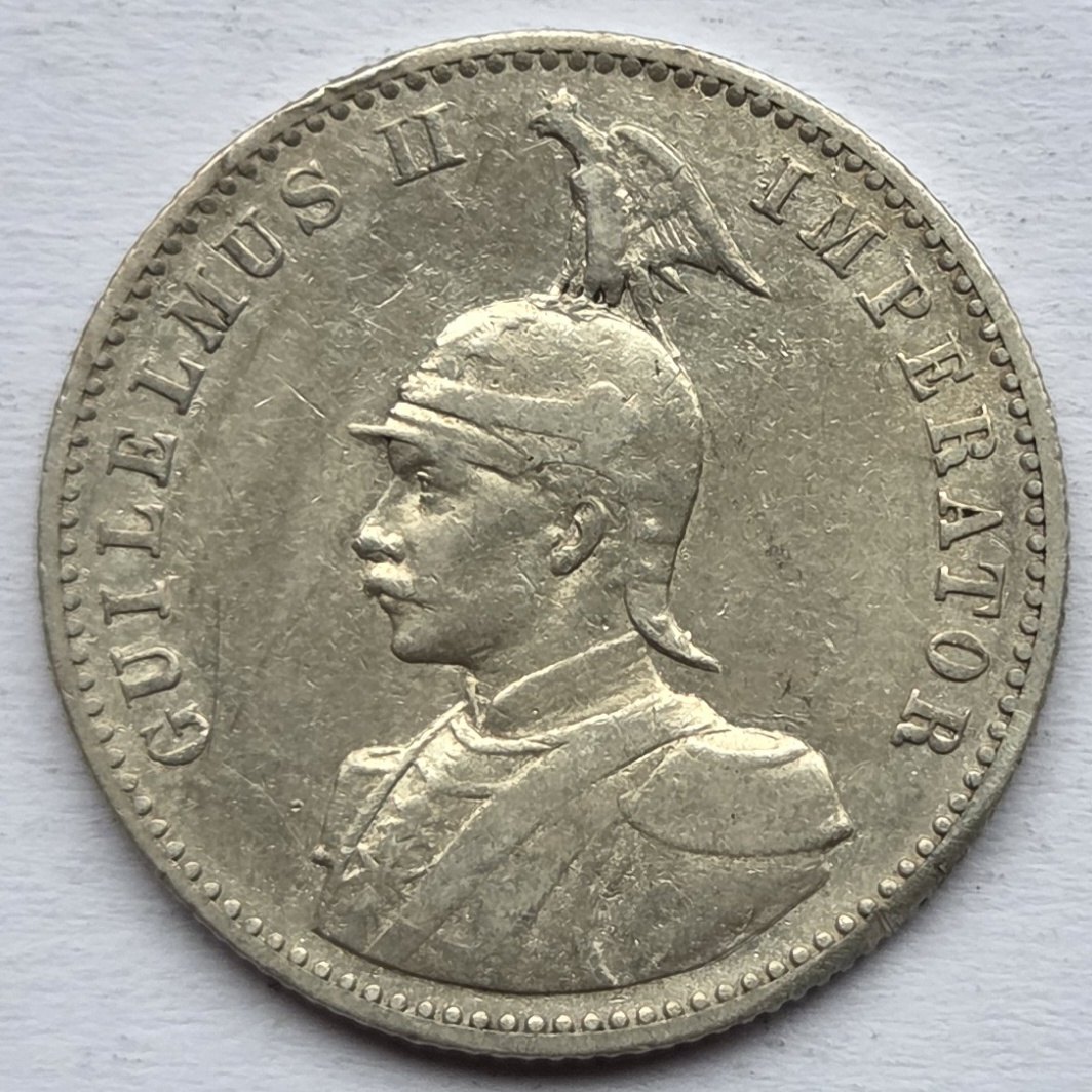  Deutsch-Ostafrika: 1/2 Rupie 1901   