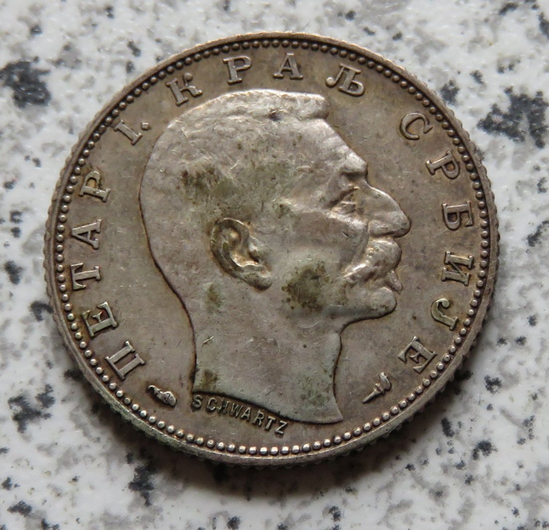  Serbien 1 Dinar 1915   