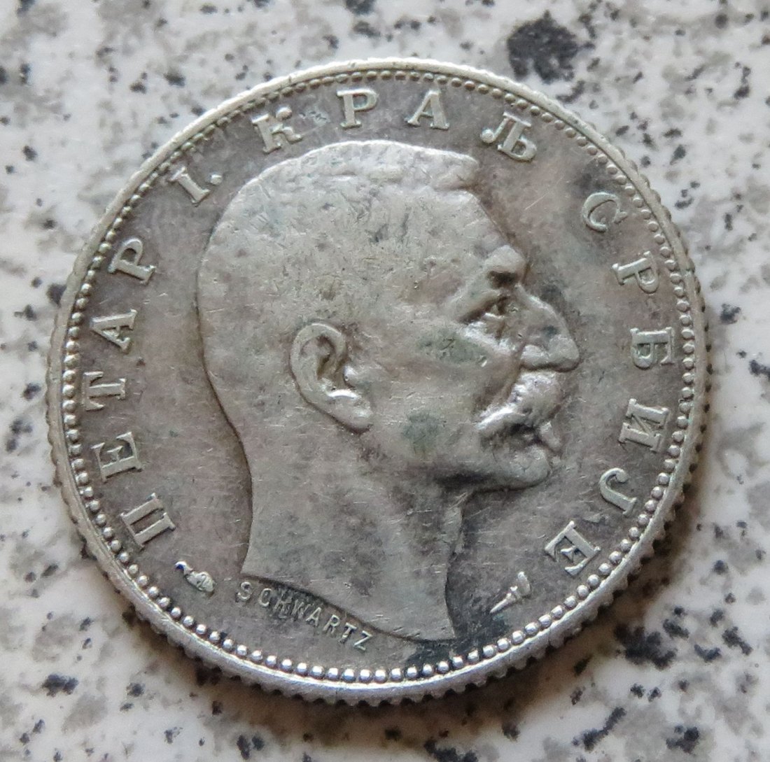  Serbien 1 Dinar 1915   