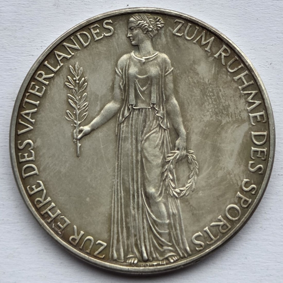  Silbermedaille Olympische Spiele Berlin 1936   