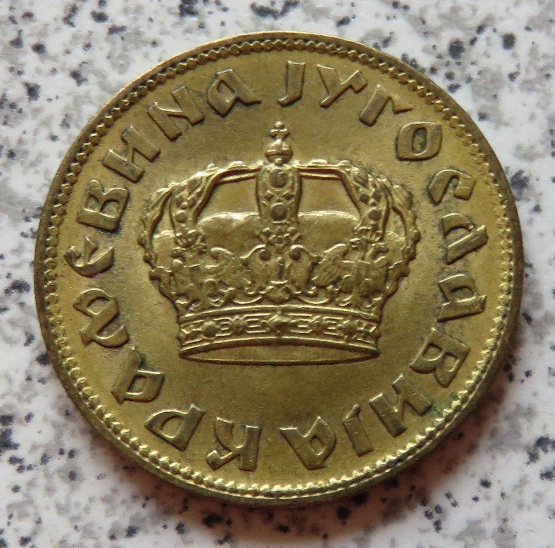  Königreich Jugoslawien 2 Dinar 1938   