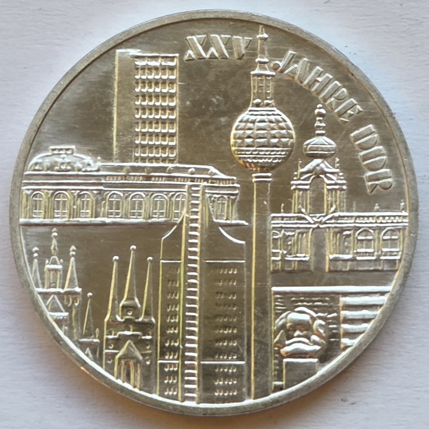  DDR: 10 Mark Städtemotiv 1974   
