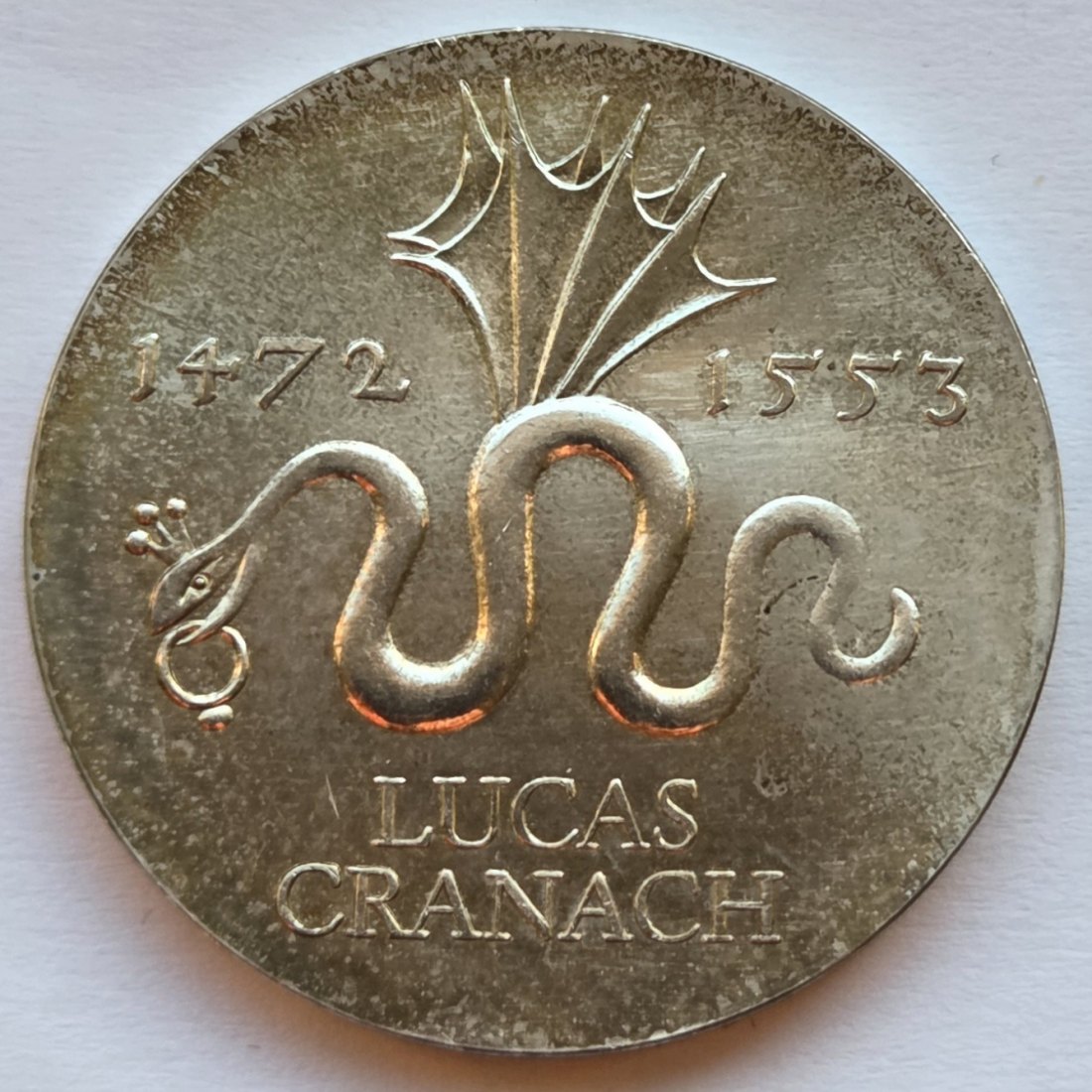  DDR: 20 Mark Cranach 1972   