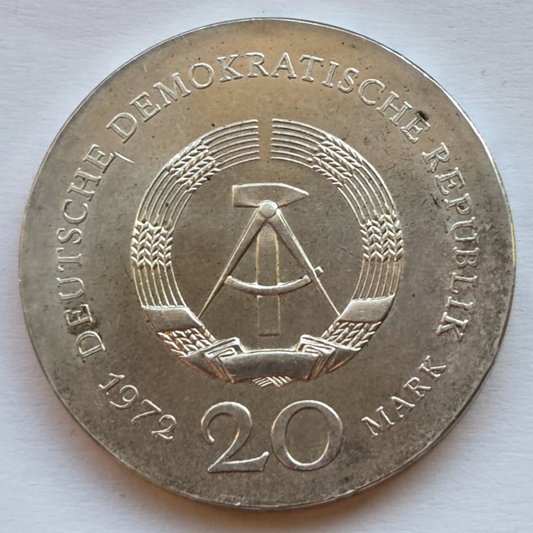  DDR: 20 Mark Cranach 1972   