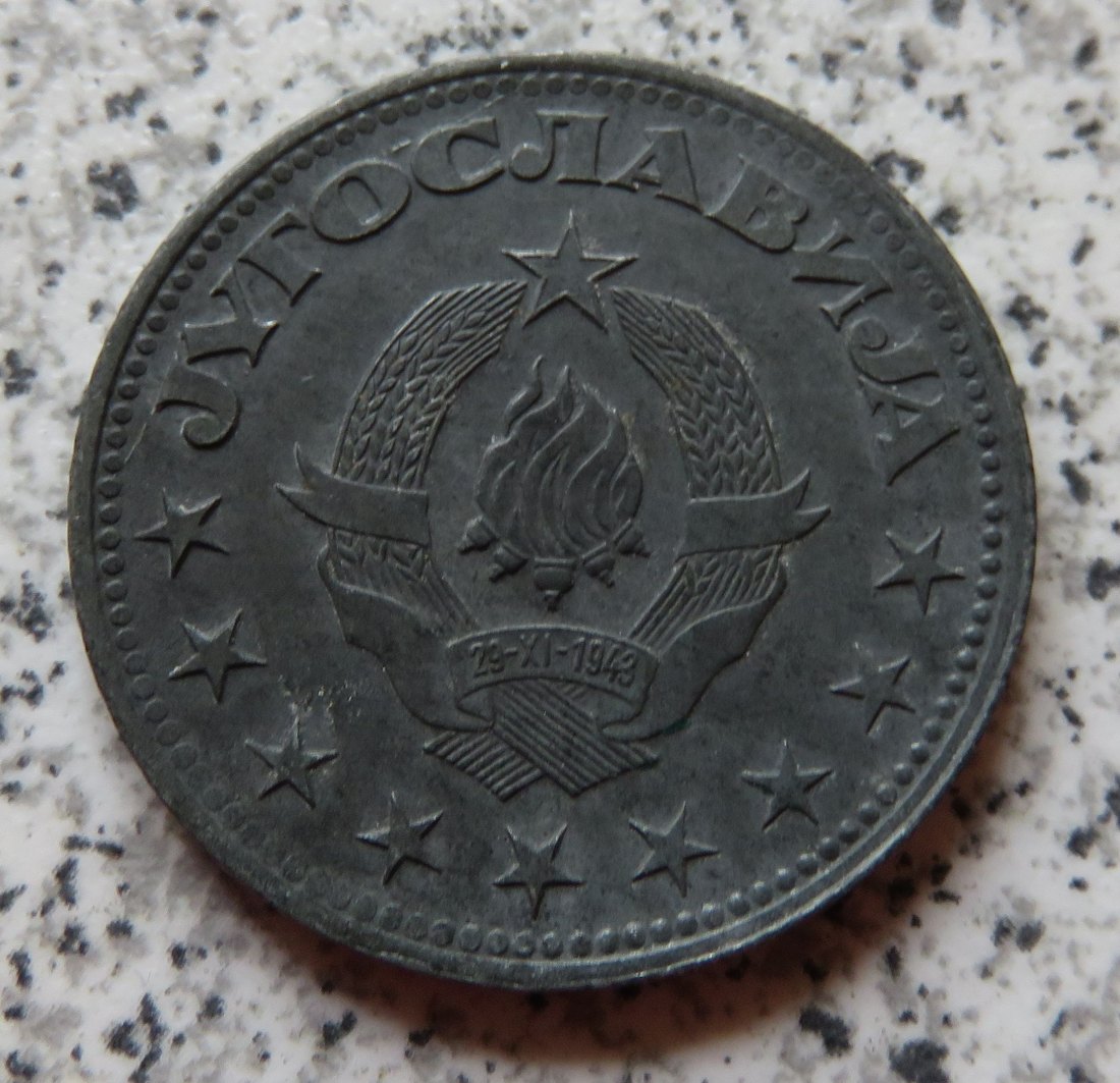  Jugoslawien 5 Dinar 1945   
