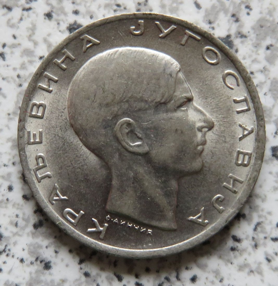  Königreich Jugoslawien 10 Dinar 1938   