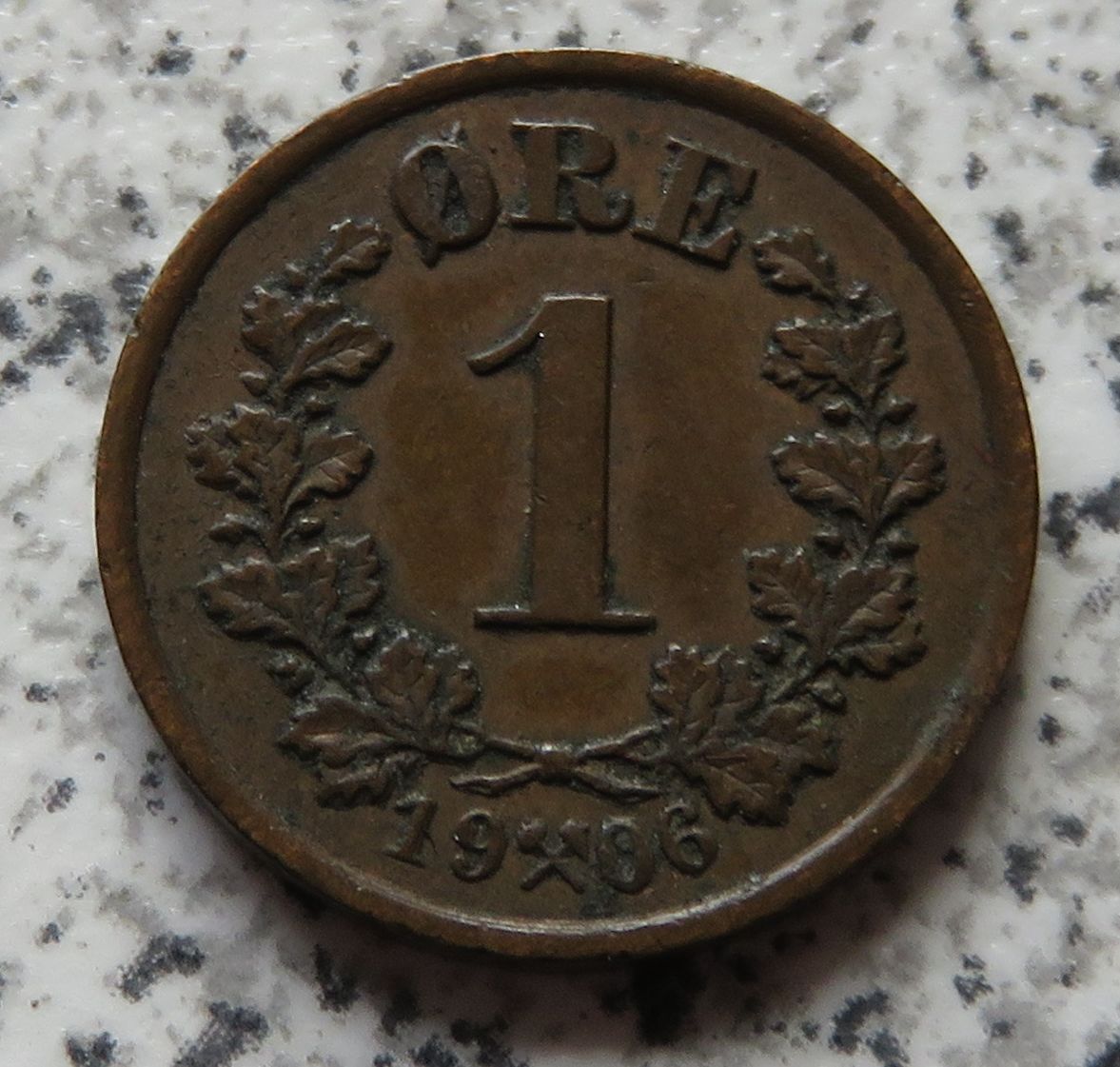  Norwegen 1 Öre 1906   