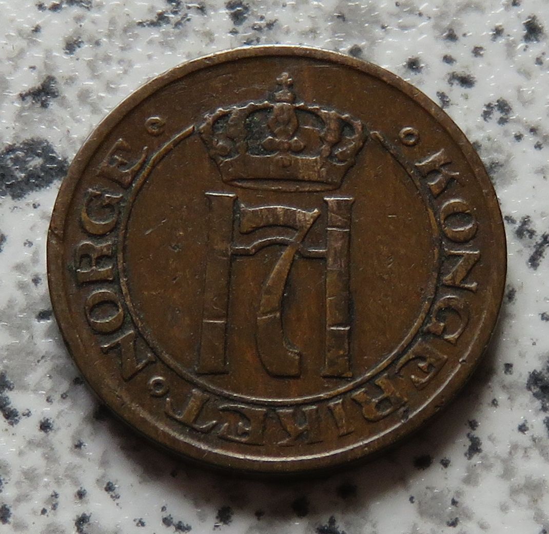  Norwegen 1 Öre 1912   