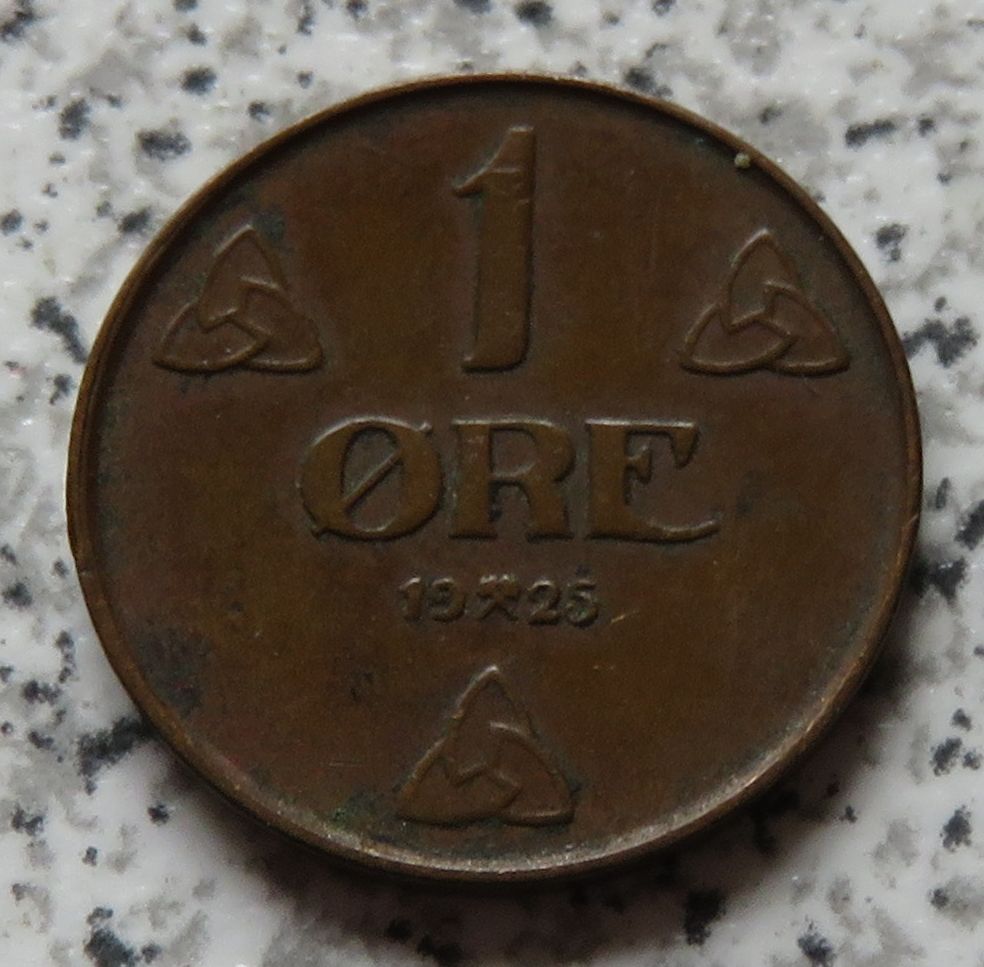  Norwegen 1 Öre 1925   