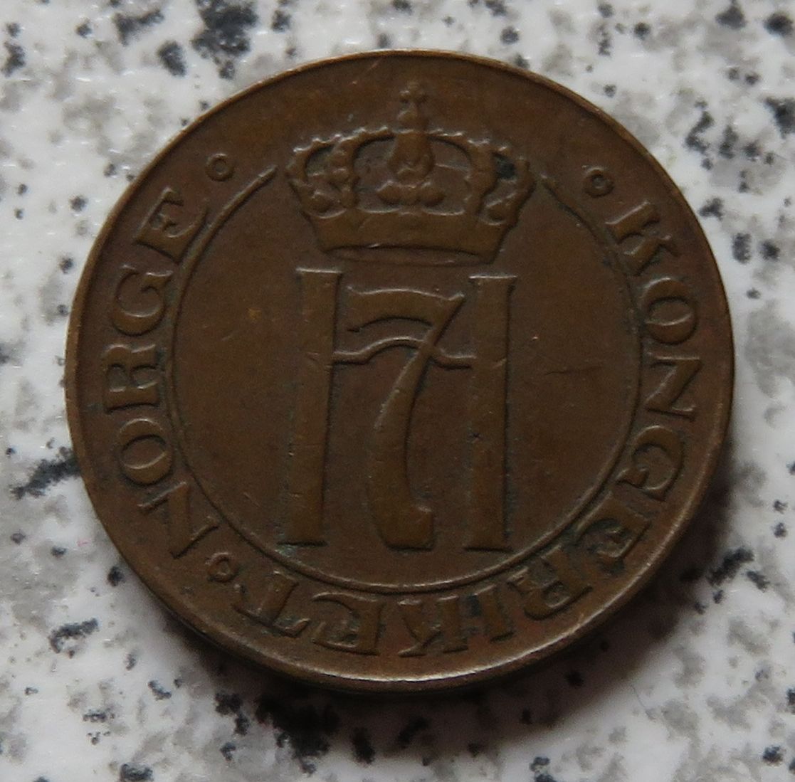  Norwegen 1 Öre 1925   