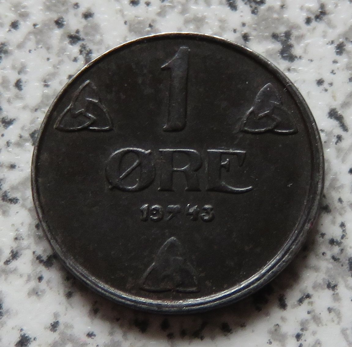  Norwegen 1 Öre 1943   