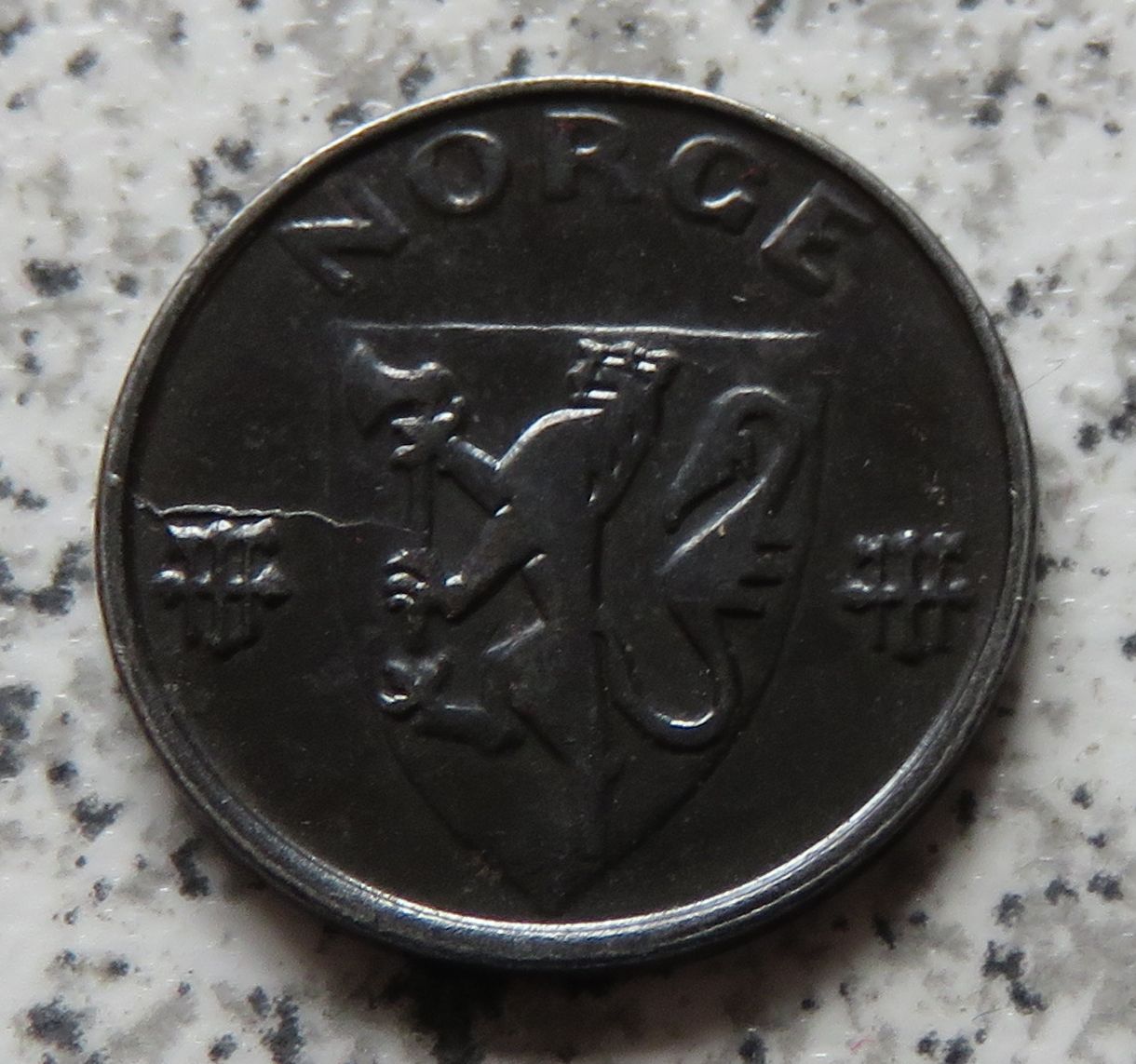  Norwegen 1 Öre 1943   