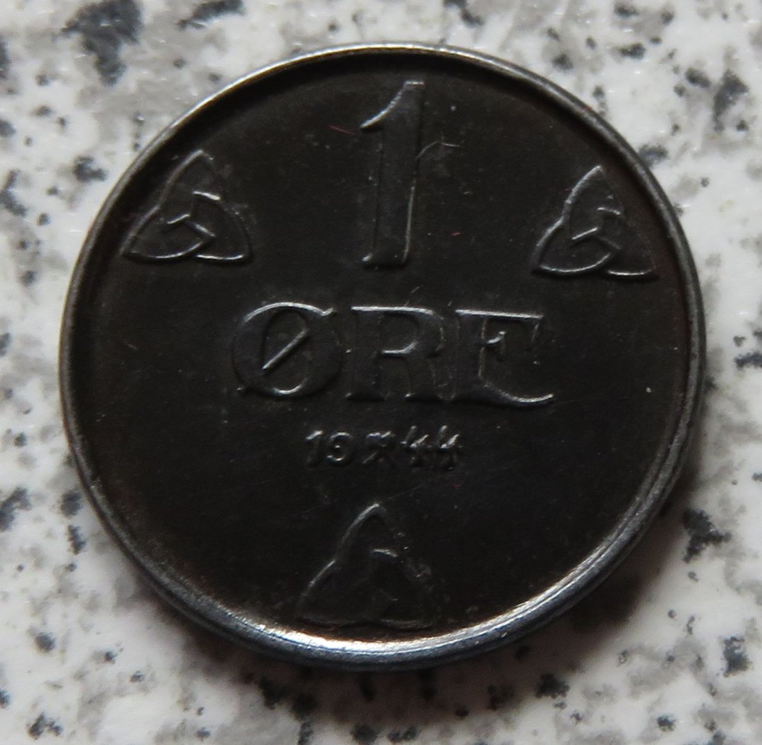  Norwegen 1 Öre 1944   