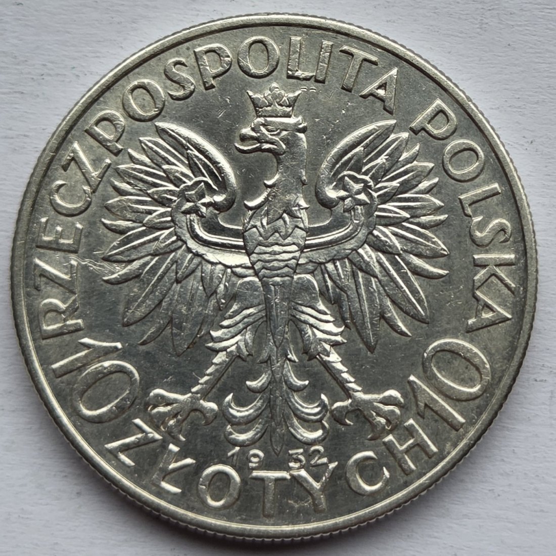  Polen: 10 Zloty 1932   