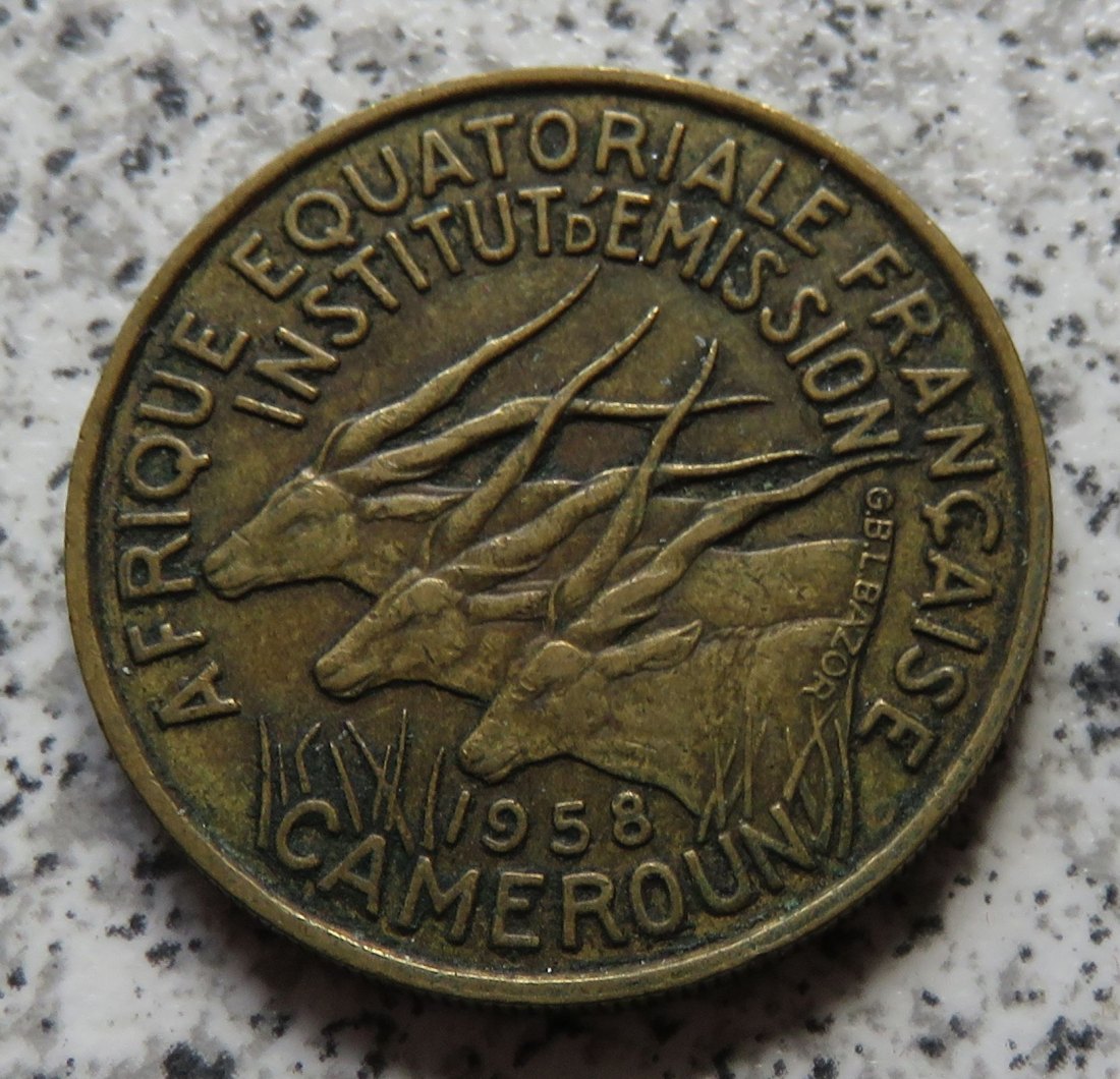  Kamerun 25 Francs 1958   