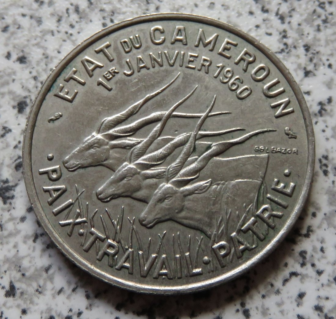  Kamerun 50 Francs 1960   