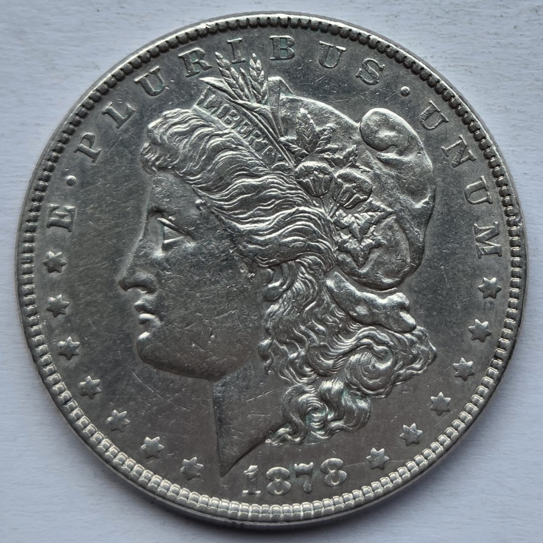  USA Vereinigte Staaten: 1 Dollar (Morgan-Dollar) 1878   