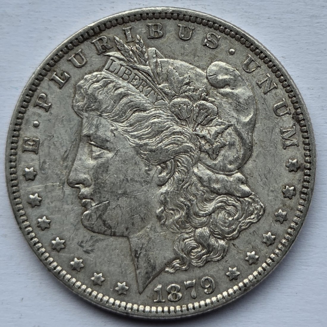  USA Vereinigte Staaten: 1 Dollar (Morgan-Dollar) 1879   