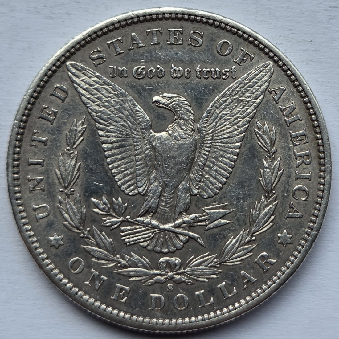  USA Vereinigte Staaten: 1 Dollar (Morgan-Dollar) 1881 S   