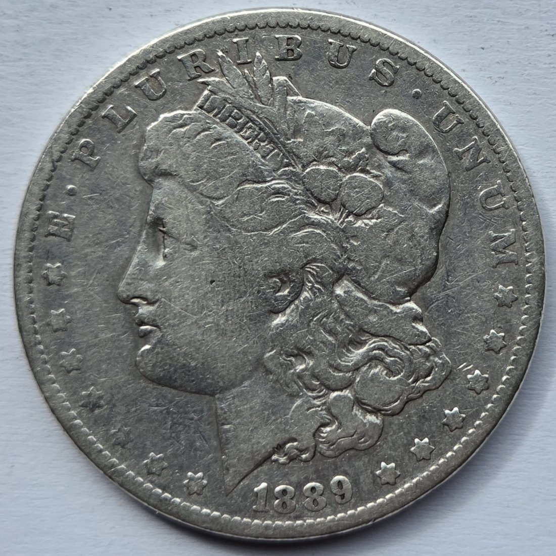  USA Vereinigte Staaten: 1 Dollar (Morgan-Dollar) 1889   