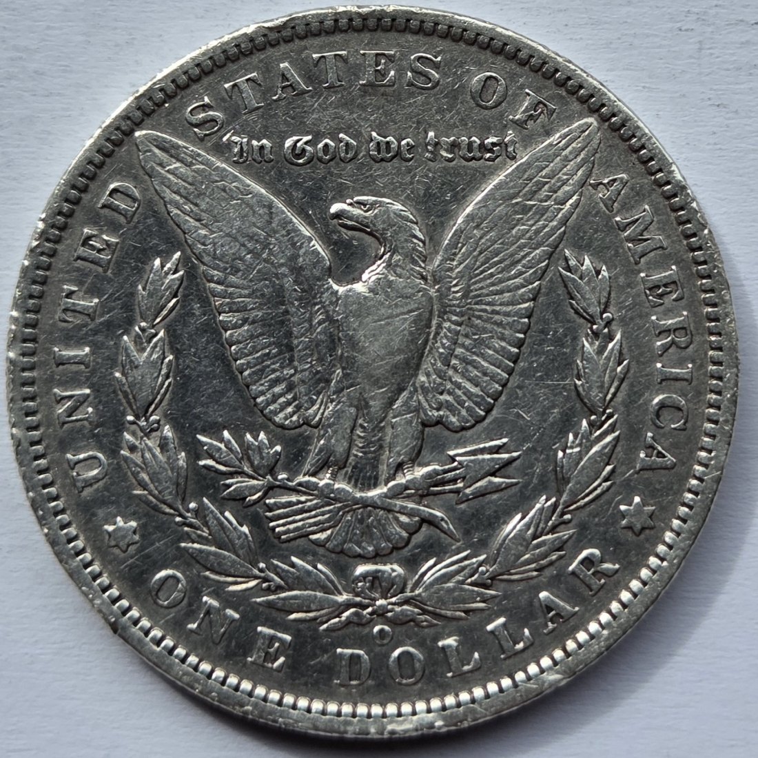  USA Vereinigte Staaten: 1 Dollar (Morgan-Dollar) 1890 O   