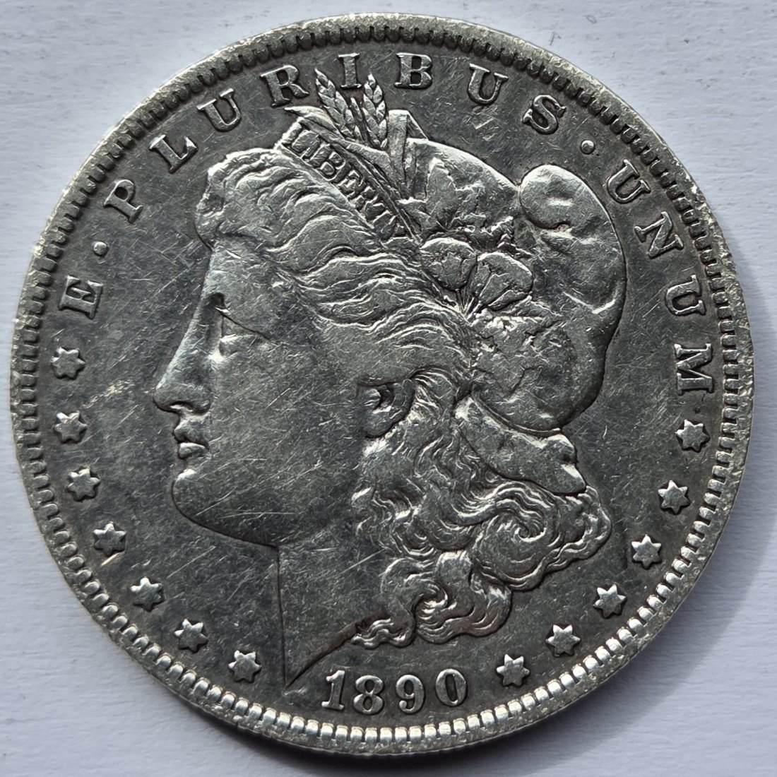  USA Vereinigte Staaten: 1 Dollar (Morgan-Dollar) 1890 O   
