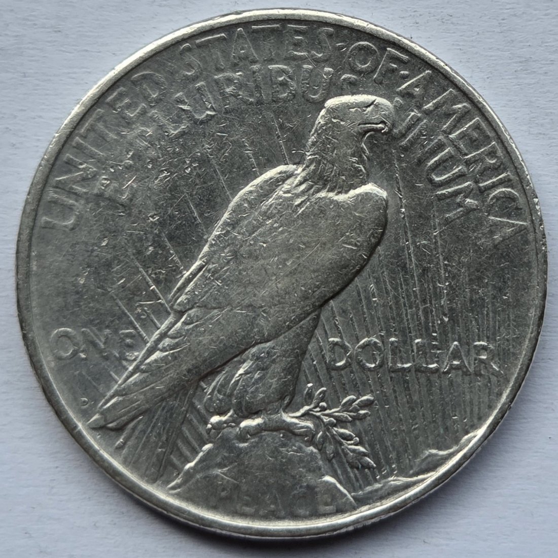  USA Vereinigte Staaten: 1 Dollar (Peace-Dollar) 1926 D   
