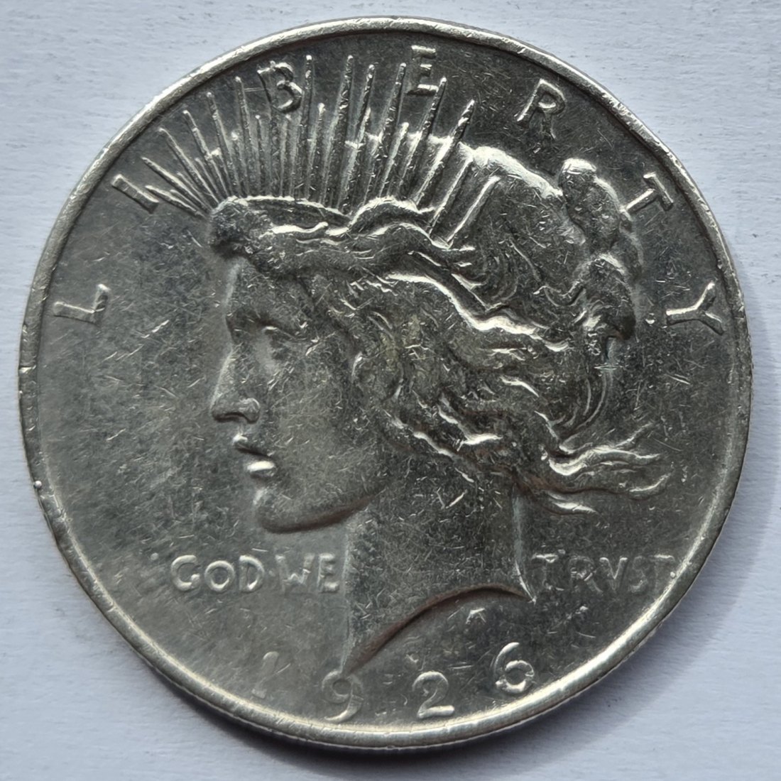  USA Vereinigte Staaten: 1 Dollar (Peace-Dollar) 1926 D   