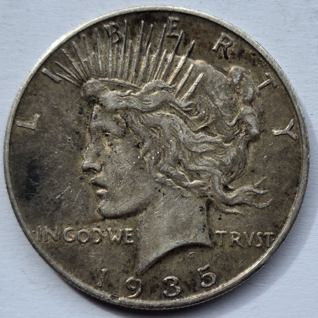  USA Vereinigte Staaten: 1 Dollar (Peace-Dollar) 1935 S   