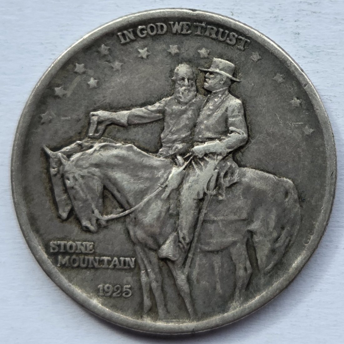 USA Vereinigte Staaten: 1/2 Dollar Stone Mountain 1925   