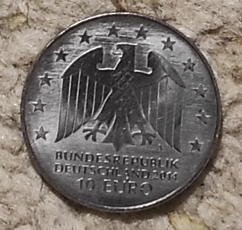  Deutschland 10 € 2014, Geburt von Johann Gottfried Schadow   