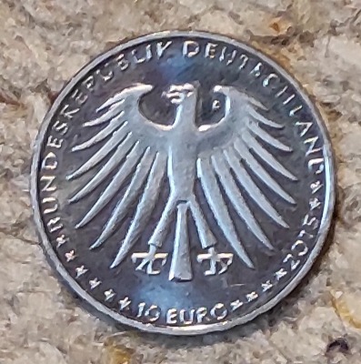  Deutschland 10 € 2015, Dornröschen - Grimms Märchen   
