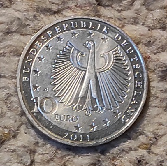  Deutschland 10 € 2011 G, SILBER, Geburt von Franz Liszt   