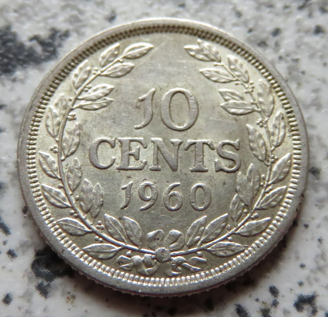  Liberia 10 Cents 1960   