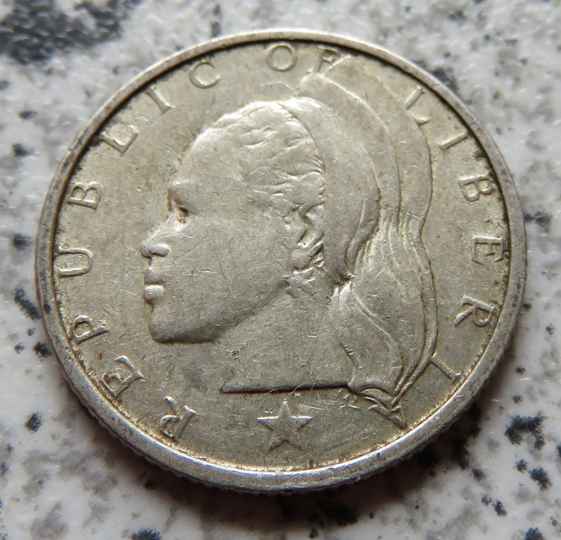  Liberia 10 Cents 1961   
