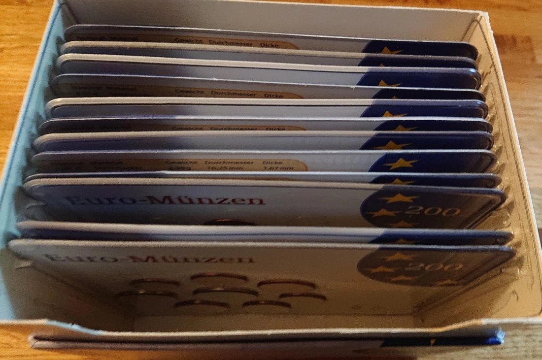  EURO KMS 2002 der 12 Teilnehmerländer in Orginalverpackung   