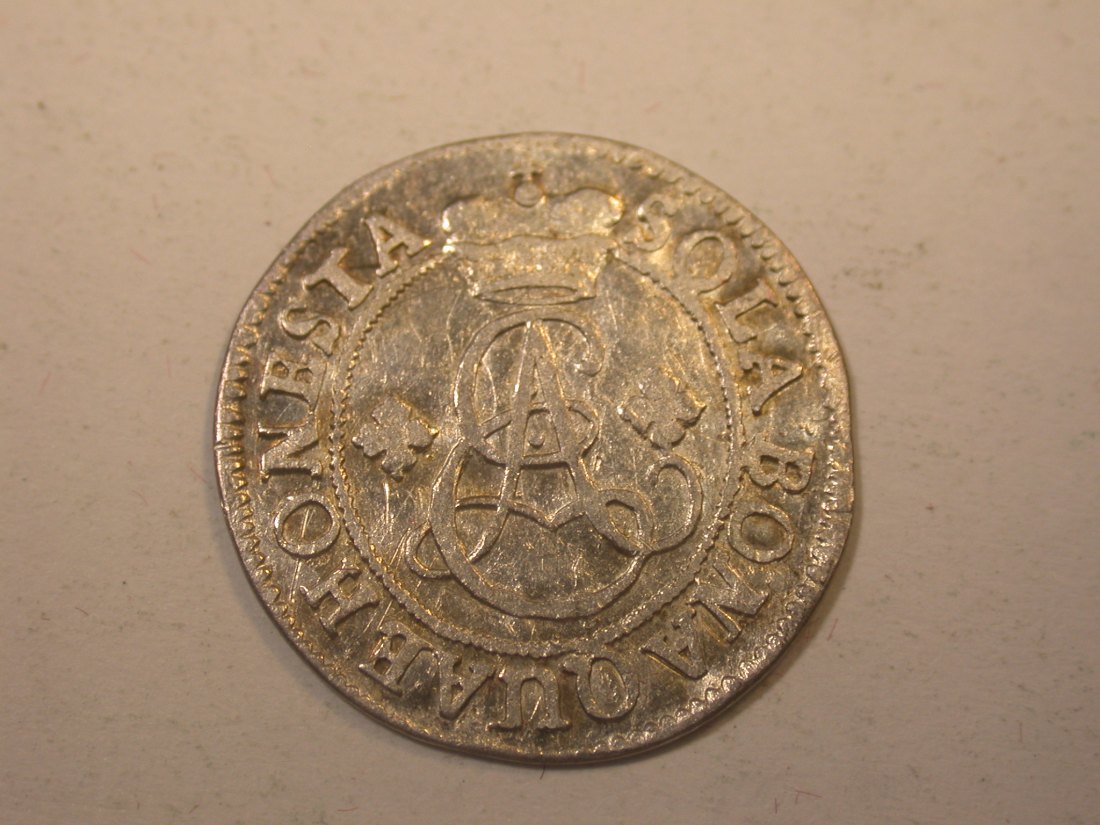  J11  Braunschweig Clausthal 2 Mariengroschen 1697 gewellt, f.ss/ ss   Originalbilder   