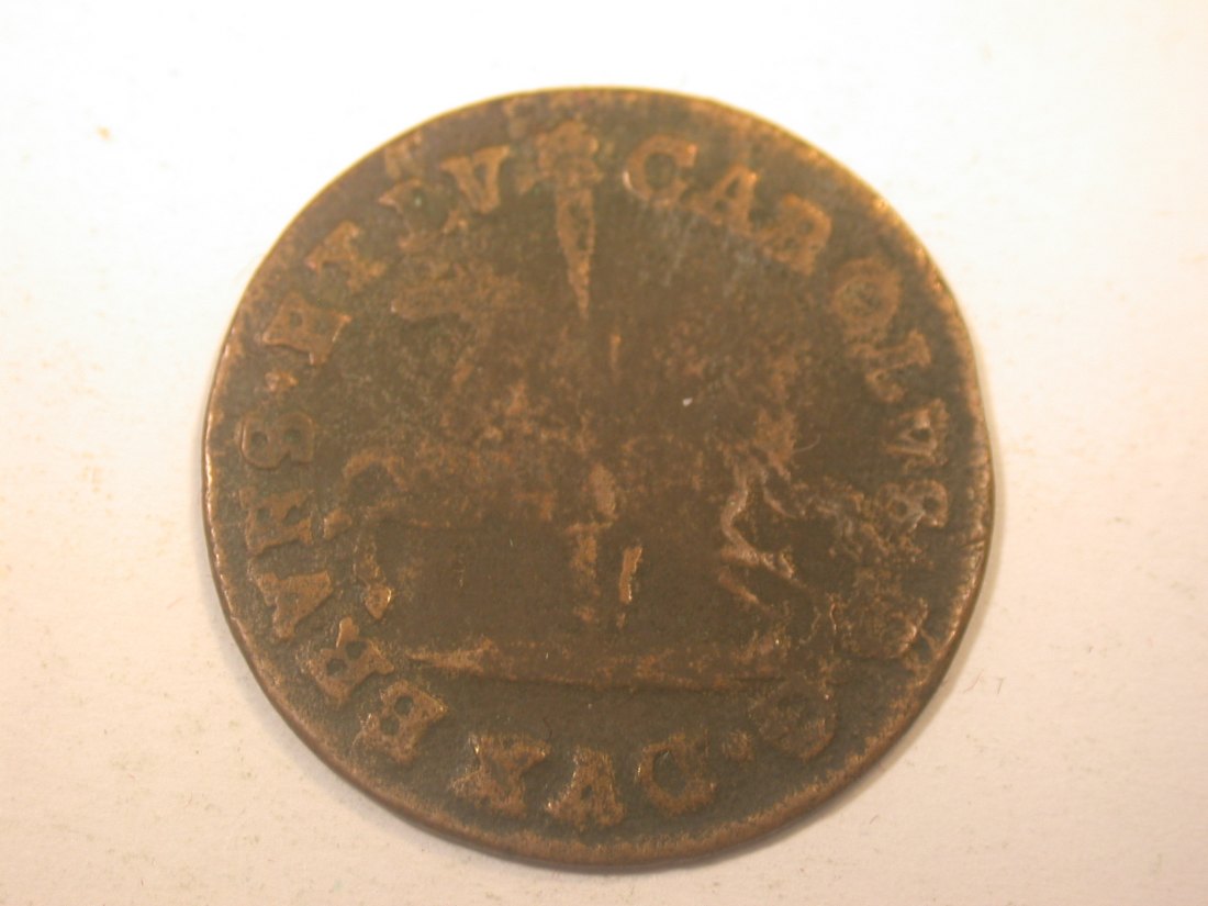  J11  Braunschw. Wolfenbüttel  1 Pfennig 1755 in f. schön    Originalbilder   