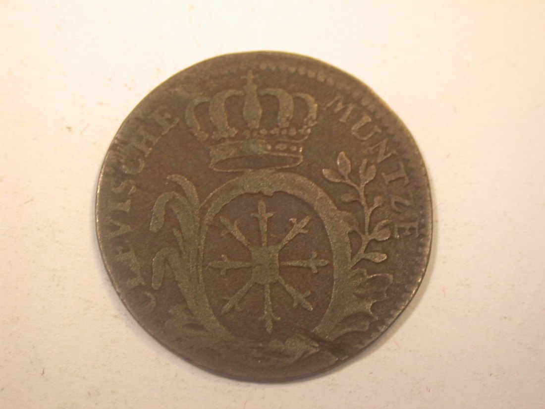  J11  Brandenburg Preussen Cleve  2 Stüber 1753 in schön   Originalbilder   