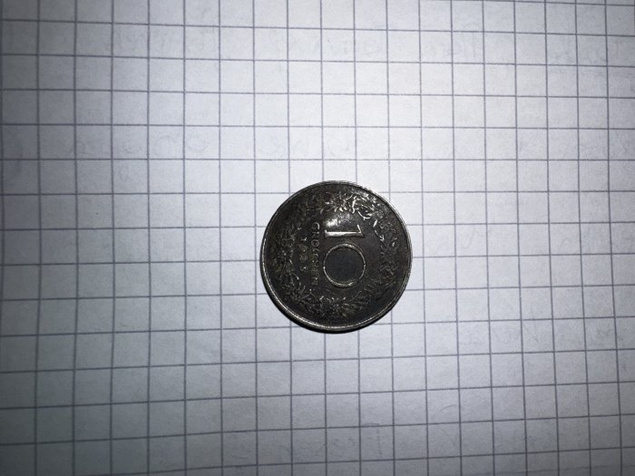 Österreich, 10 Groschen, leicht Gebogen
