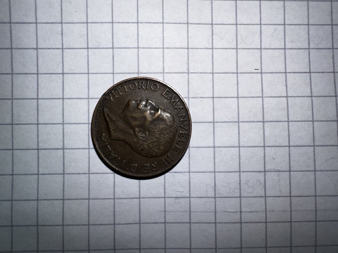  Italien, 5 centimes, 1926, guter Zustand   