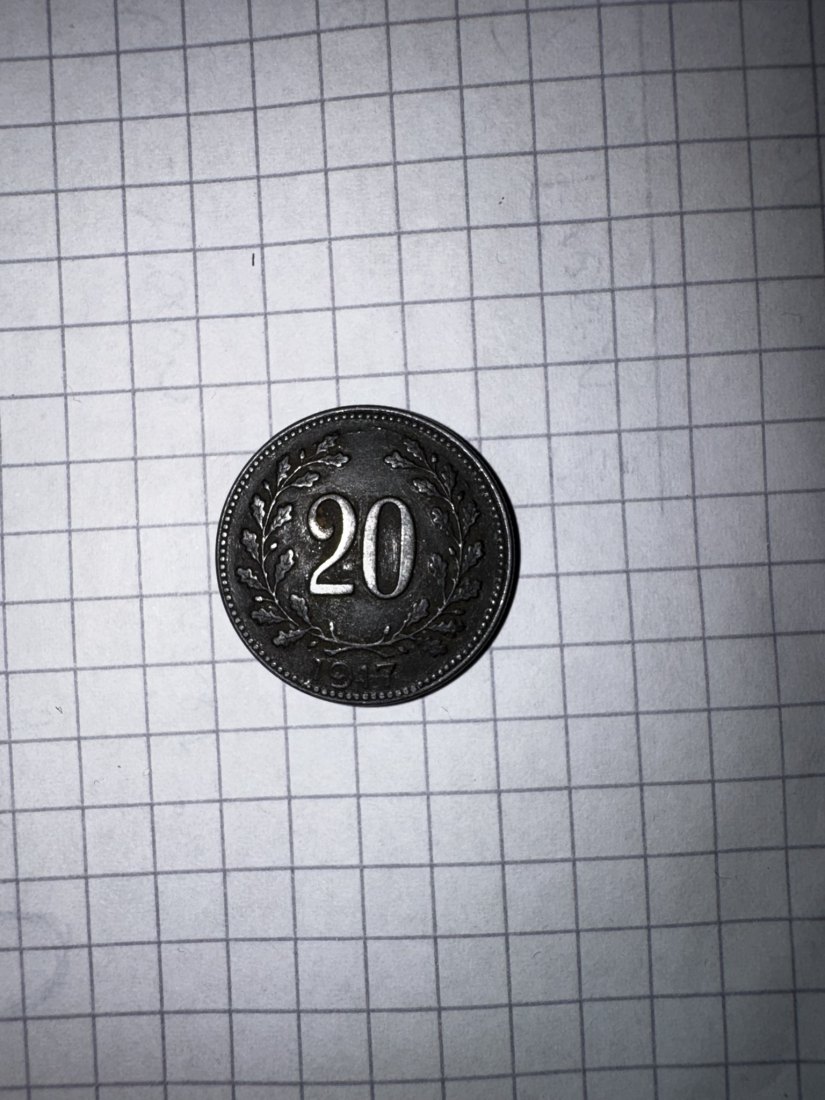 Öterreich, 20 Heller, 1917