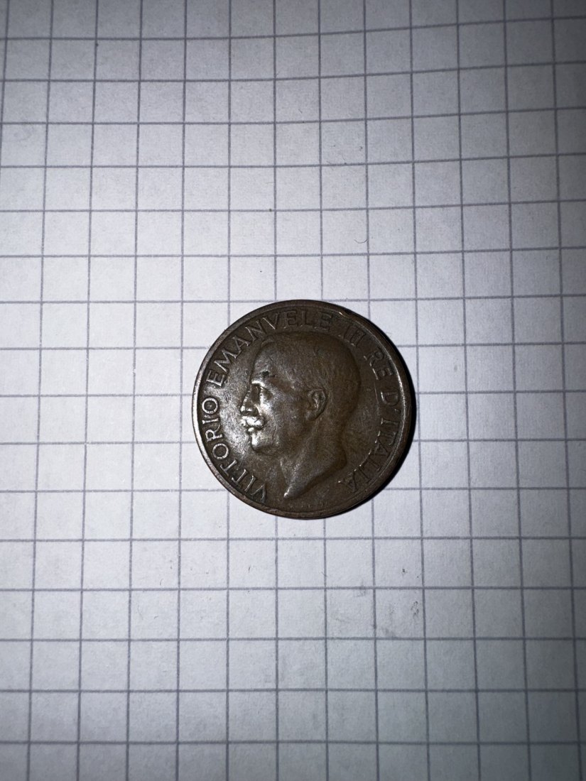  Italien, 10 centimes, 1921   