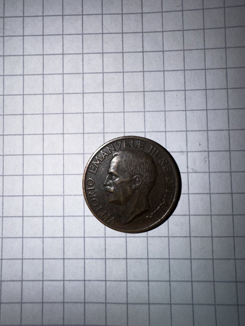  Italien, 10 centimes, 1924   