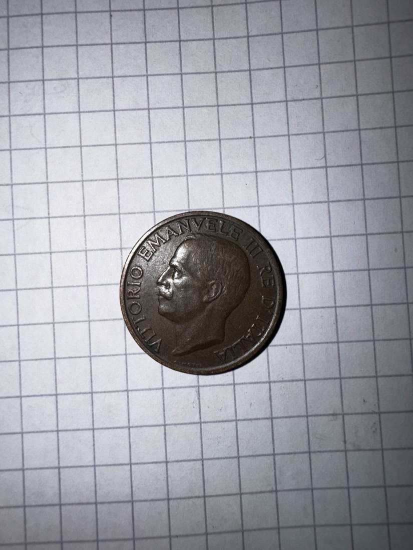  Italien, 10 centimes, 1925   