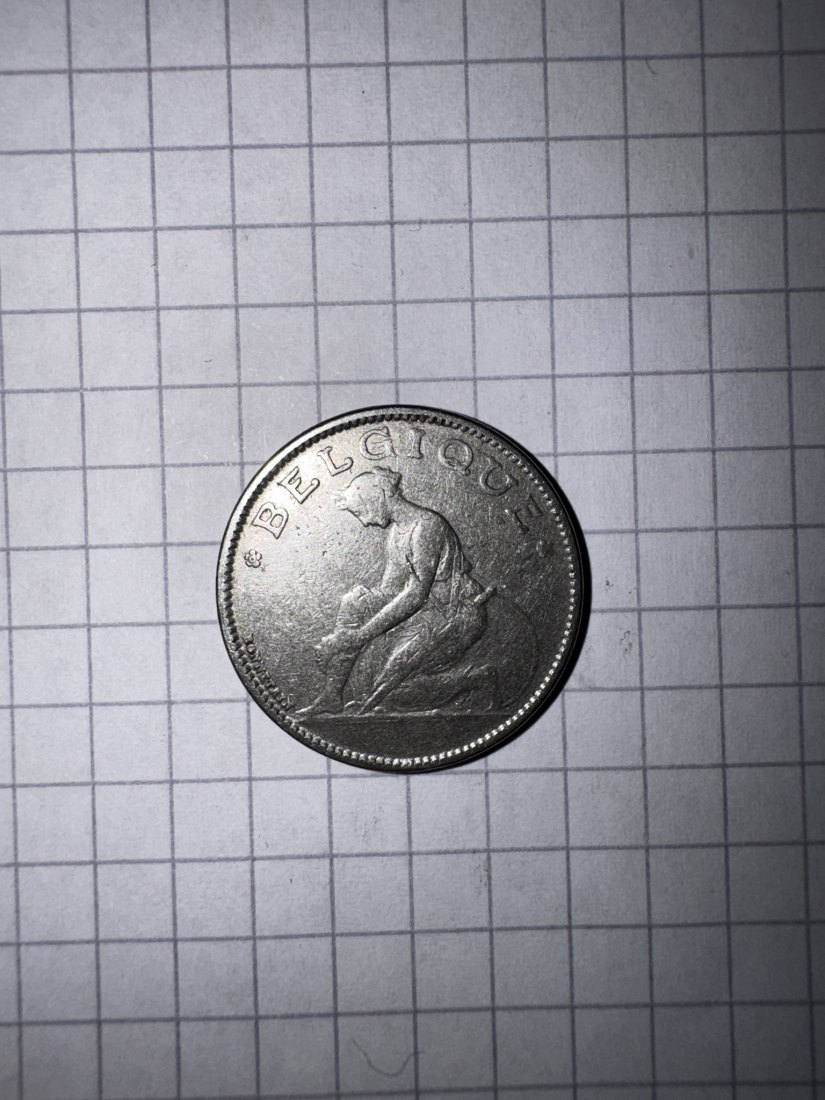  Belgien, 1 Franc, 1922   