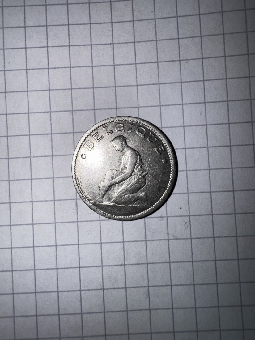  Belgien, 1 Franc, 1934   