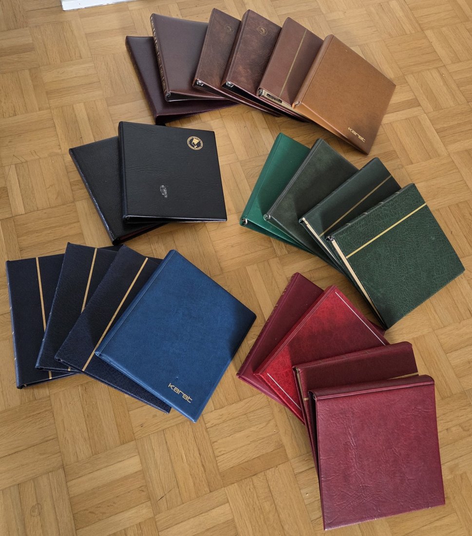  20 Münzalben System Numis   