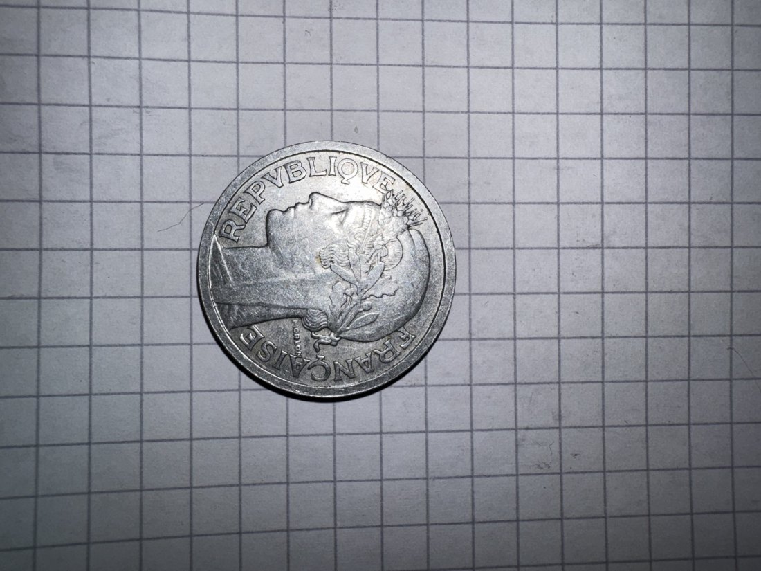  Frankreich, 1 Francs, 1945   