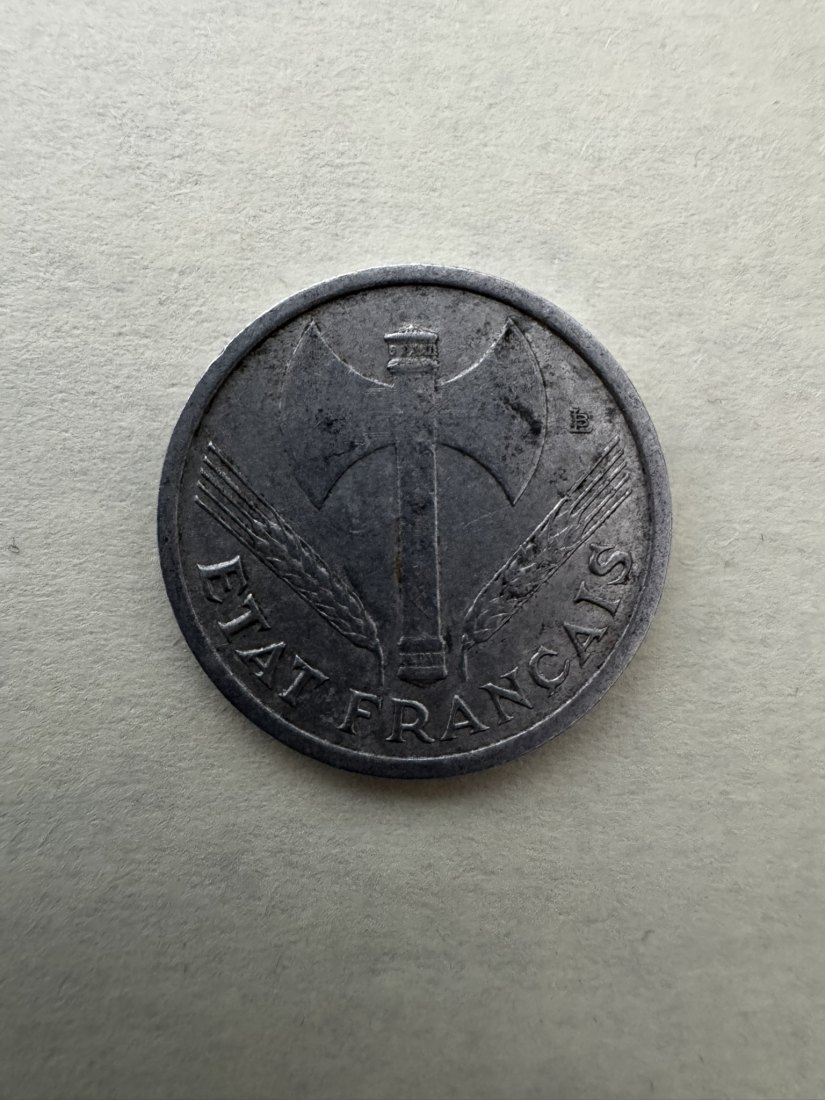 Frankreich, 1 Franc, 1942